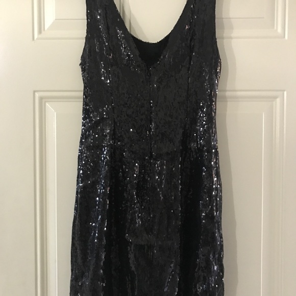 Black Sequin Dress - Picture 3 of 3